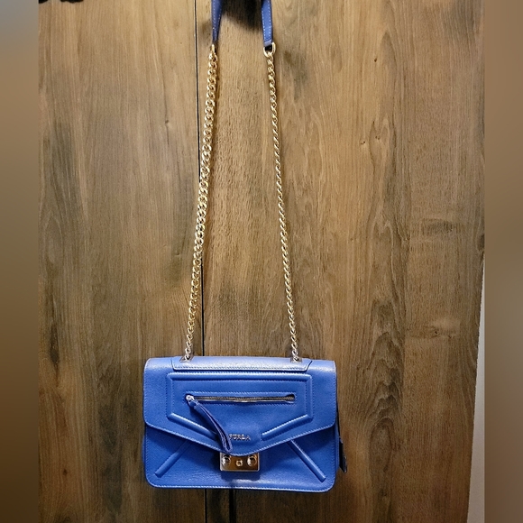 Blue Furla bag - Picture 1 of 8